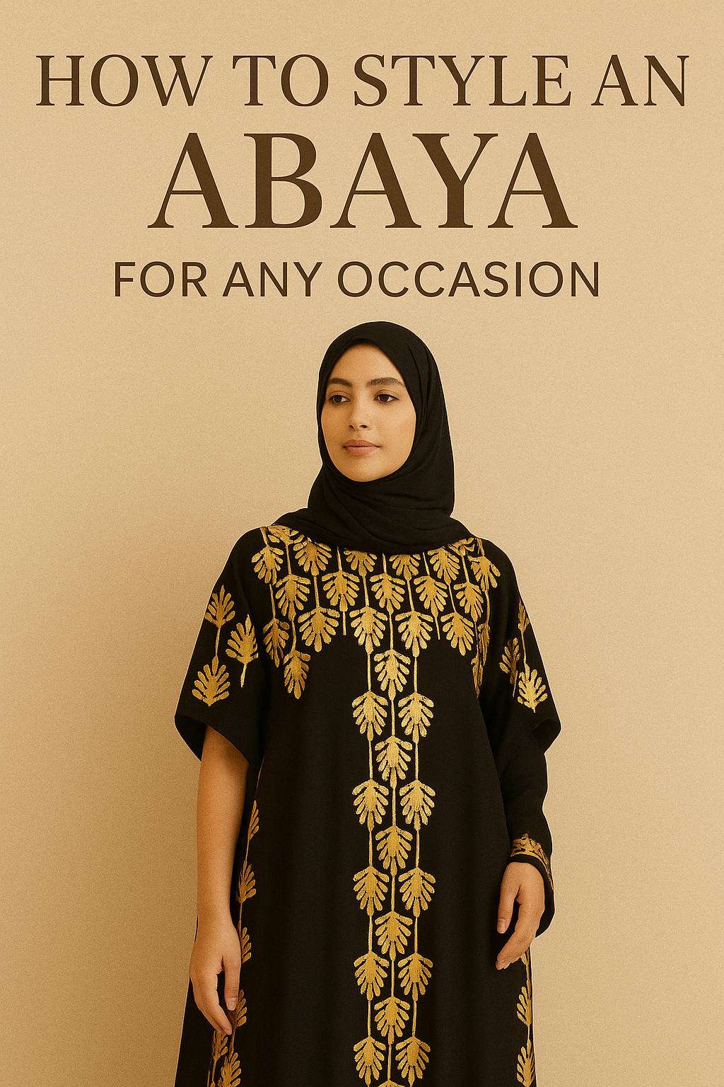🌟 How to Style an Abaya for Any Occasion