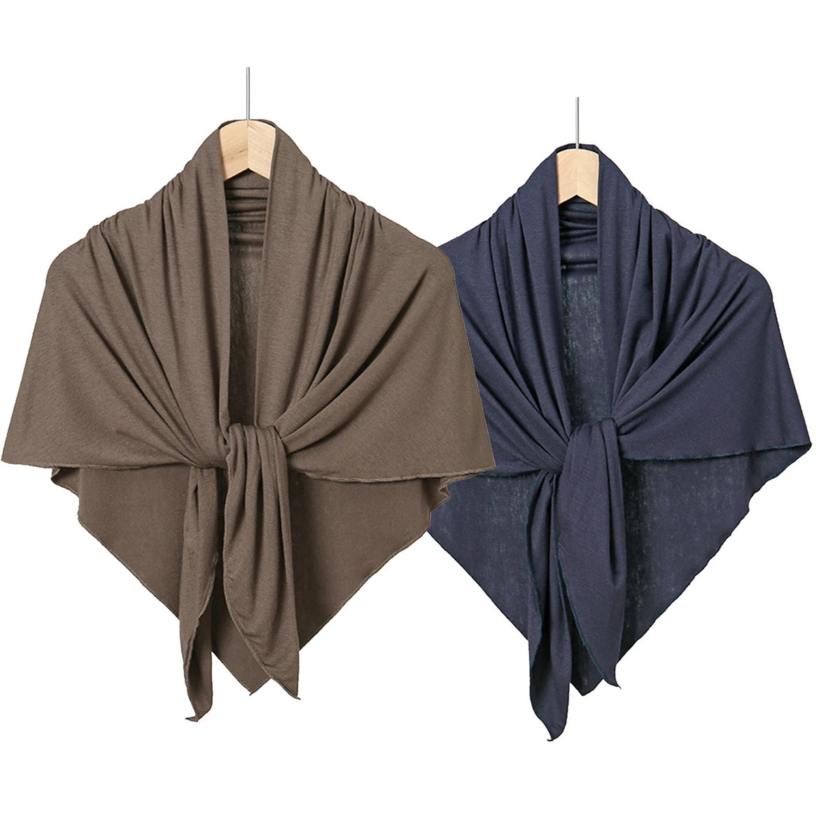 Hot Sale Modal Jersey Hijab Triangle Scarf Woman Muslim Hijab Shawls Ladies Soft Wraps Solid Color Islamic Headband Turban