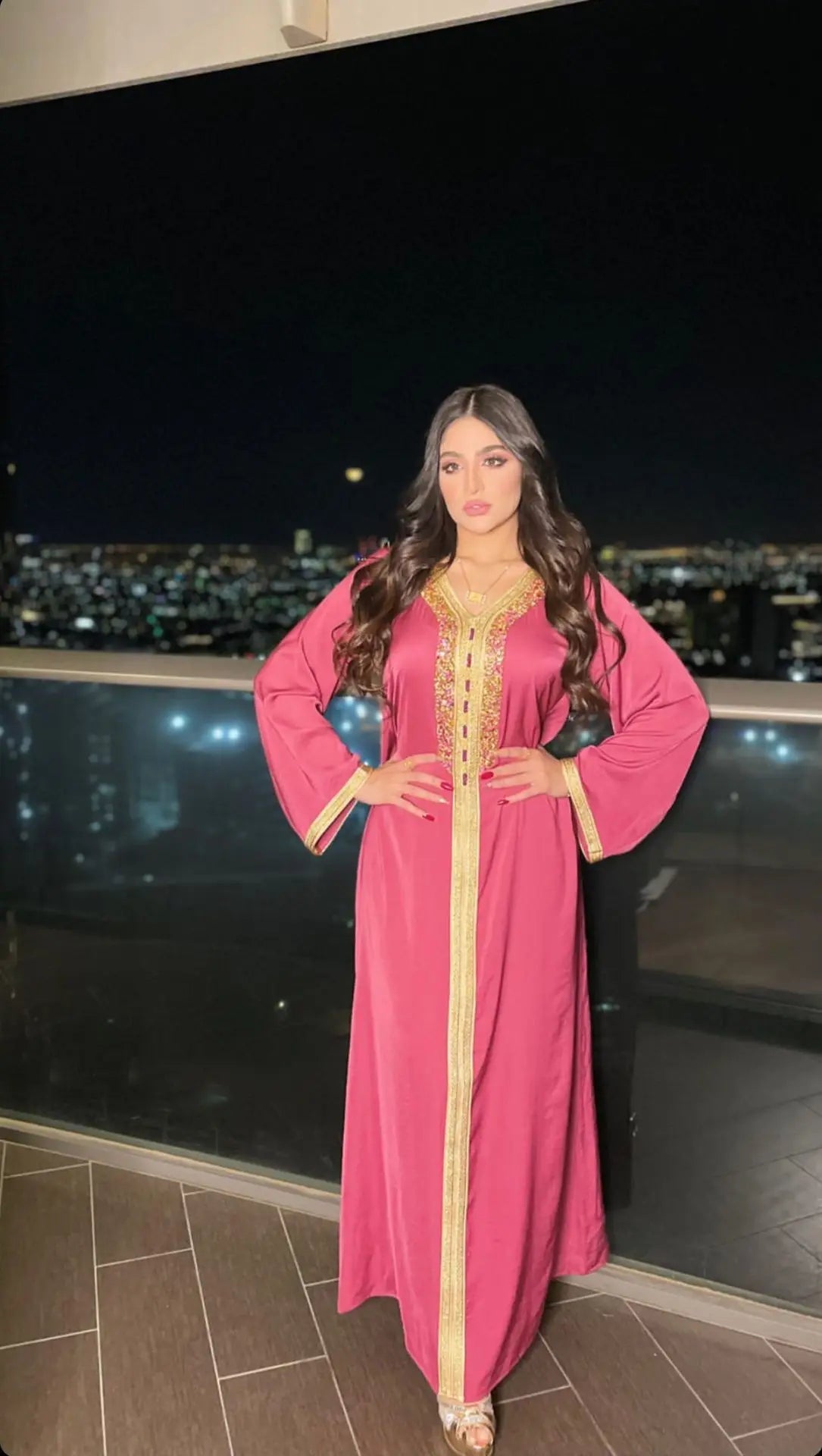 Eid Ramadan Mubarak Abayas For Women Abaya Dubai Muslim Hijab Dress Jalabiya Caftan Marocain Turkish Evening Gown Islam Clothing