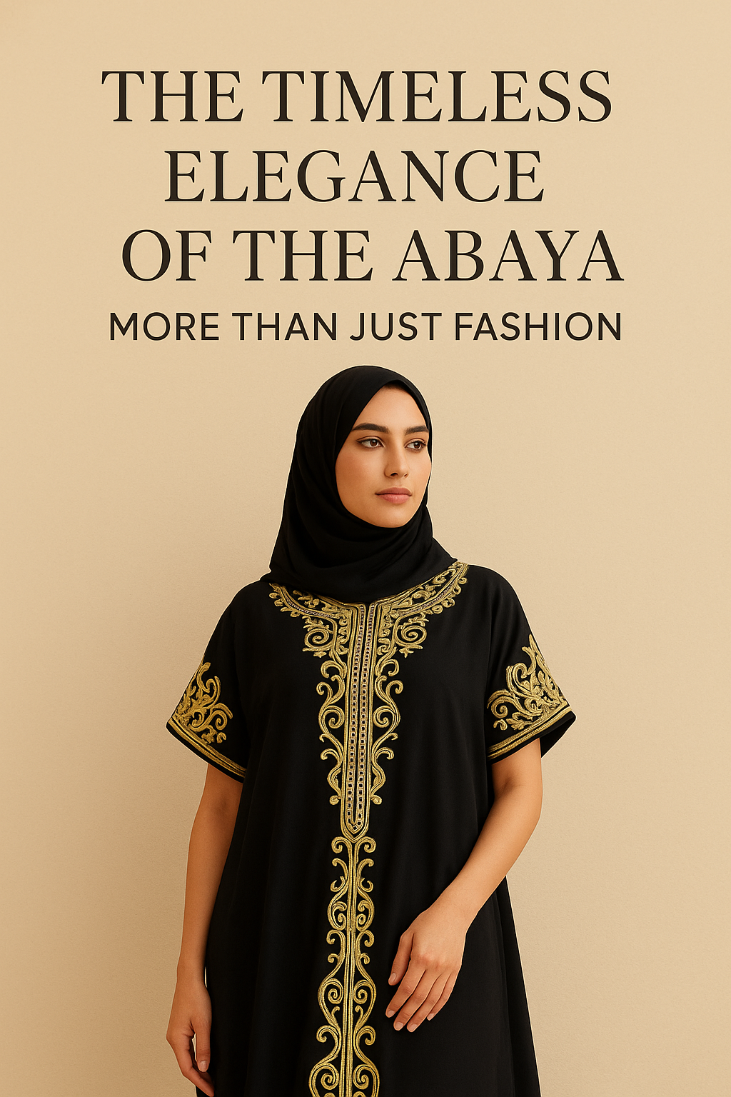 🌟 The Timeless Elegance of the Abaya: More Than Just Fashion