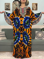 Mslim Abayas For Women Cotton Embroidery Printed Long Sleeves Loose Femme Robe African Boubou Dresses With 150x165cm Shawl Scarf