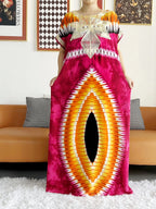 High Grade Design Dubai Women Abaya Long Sleeve Autumn  Dress Cotton With Big Scarf Boubou Maxi Islam Women Dress African Abaya