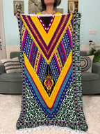 Abayas For Women 2025 Printed Cotton Soft Loose Fit Femme Robe African Islam Nigeria Dresses With 160x80 Tassels Shawl Sacrf