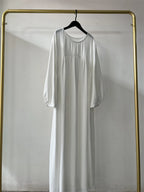 Eid Plain Modest Khimar Abaya Dubai 2024 Muslim Islam Arabic Palestine Abayas For Women Kaftan Dress Caftan Robe Femme Musulmane