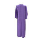 Clothes for Muslim Women Autumn Fashion Muslim Long Sleeve V-neck Kaftan Long Maxi Dress Outfits Muslim Dress Women Dubai Abaya