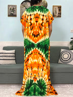 2024 Muslim Cotton Abayas For Women Appliques Printed Caftan Marocaine Femme Robe Boubou African Islam Dresses With Headscarf