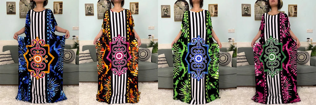 Abayas For Women 2025 Printed Cotton Soft Loose Fit Femme Robe African Islam Nigeria Dresses With 160x80 Tassels Shawl Sacrf