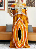 High Grade Design Dubai Women Abaya Long Sleeve Autumn  Dress Cotton With Big Scarf Boubou Maxi Islam Women Dress African Abaya