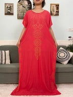 Muslim Pure Abayas For Women Dubai Islam Cotton Solid Color Loose Fit Caftan Marocain Femme Robe African Dresses With Headscarf