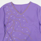 Clothes for Muslim Women Autumn Fashion Muslim Long Sleeve V-neck Kaftan Long Maxi Dress Outfits Muslim Dress Women Dubai Abaya