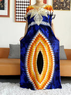 High Grade Design Dubai Women Abaya Long Sleeve Autumn  Dress Cotton With Big Scarf Boubou Maxi Islam Women Dress African Abaya