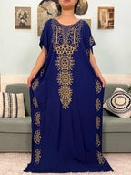 Muslim Pure Abayas For Women Dubai Islam Cotton Solid Color Loose Fit Caftan Marocain Femme Robe African Dresses With Headscarf