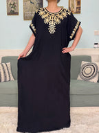 Muslim Pure Abayas For Women Dubai Cotton Appliques Loose Fit Femme Robe Turkey Islam Traditional Dresses With Headscarf Turban