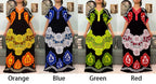 2024 Muslim Cotton Abayas For Women Appliques Printed Caftan Marocaine Femme Robe Boubou African Islam Dresses With Headscarf