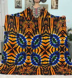 Mslim Abayas For Women Cotton Embroidery Printed Long Sleeves Loose Femme Robe African Boubou Dresses With 150x165cm Shawl Scarf