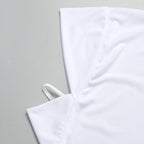 Muslim Cotton Hemp Hijab for Women Solid Color Long Abays Soft Inner Hijab Islamic Plain Headscarf Wraps Full Cover